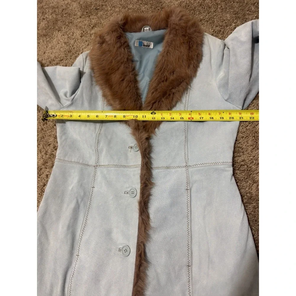 Vintage 90s B. Lucid Light Blue Suede 